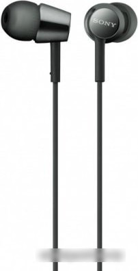 Наушники Sony MDR-EX155AP (черный) - фото 1 - id-p214964001