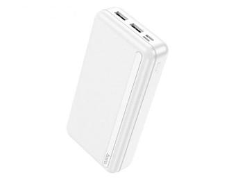 Внешний аккумулятор Hoco Power Bank J91A 20000mAh белый Пауэрбанк для зарядки телефона