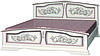 Кровать Елена 160 массив с основанием фабрика Браво  - 4 варианта цвета, фото 6