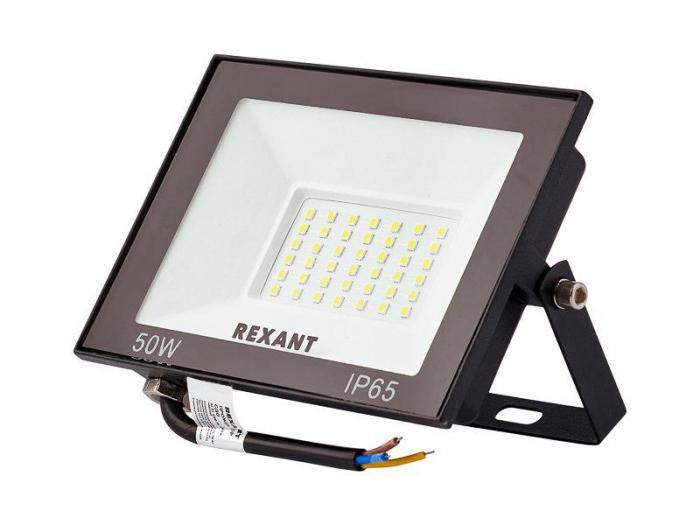 Прожектор Rexant СДО 50W 4000Lm 4000K 605-033 - фото 1 - id-p214173256