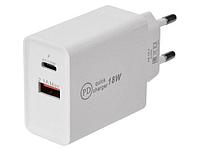 Зарядное устройство Rexant Type-C + USB 3.0 Quick Charge 16-0278