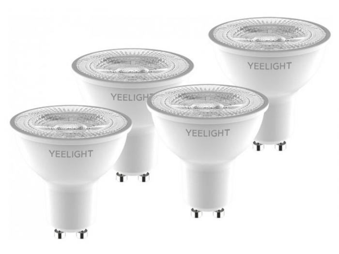 Умная лампочка Yeelight LED Smart Bulb W1 Dimmable GU10 4шт YLDP004 - фото 1 - id-p214779225