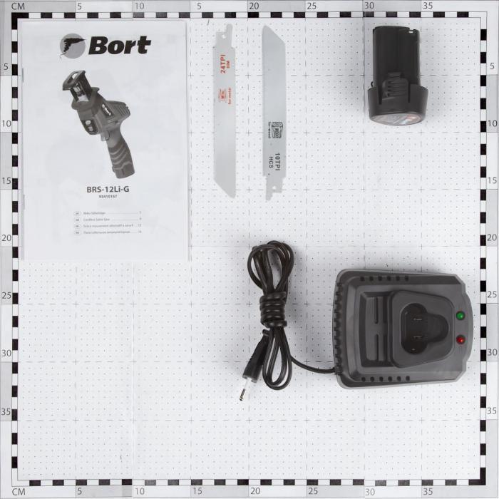Пила сабельная аккумуляторная Bort BRS-12LI-G электроножовка - фото 10 - id-p214779420
