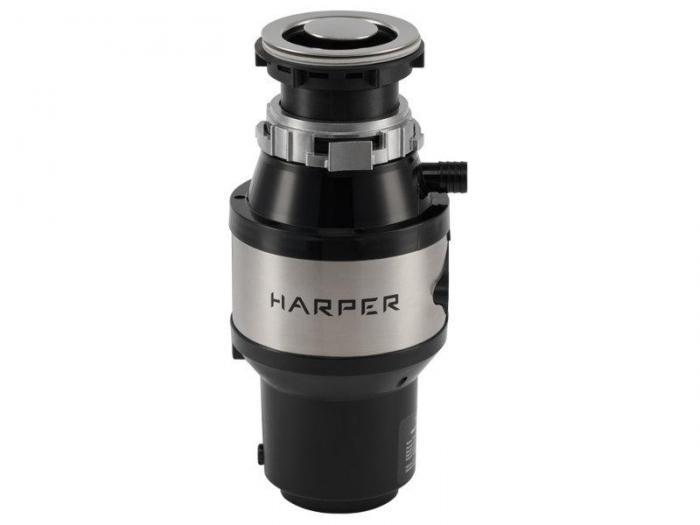 Кухонный измельчитель пищевых бытовых отходов Harper HWD-400D01 диспоузер для мойки кухни - фото 1 - id-p214889042