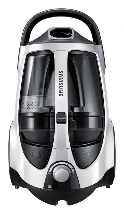 Пылесос Samsung VCC8835V37/XEV, 2200Вт, белый/черный - фото 1 - id-p214716471