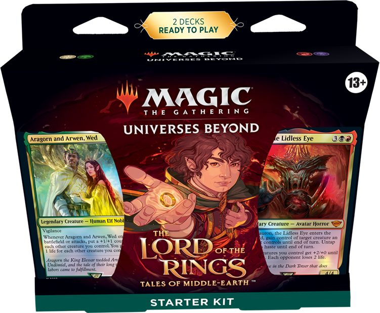 Стартовый набор Magic: The Gathering The Lord of the Rings: Tales of Middl. Starter Kit. (на английском языке) - фото 1 - id-p214972946