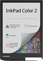 Электронная книга PocketBook 743C InkPad Color 2 (черный/серебристый)