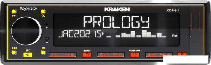 USB-магнитола Prology CDA-8.1 Kraken