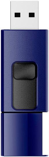 USB Flash Silicon-Power Blaze B05 Blue 32GB (SP032GBUF3B05V1D) - фото 2 - id-p214809033