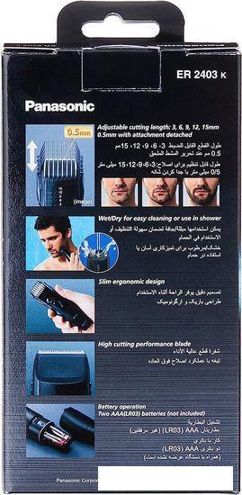 Машинка для стрижки волос Panasonic ER-2403-K701 - фото 3 - id-p214829044