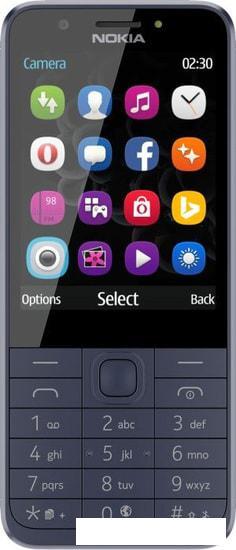 Мобильный телефон Nokia 230 Dual SIM (синий) - фото 1 - id-p214898446