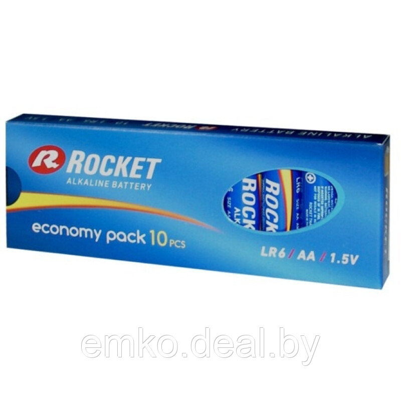ROCKET AA LR6 10BL ECOPACK - фото 1 - id-p214976136