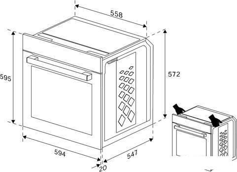 Электрический духовой шкаф Indesit IFE 3644 IX - фото 4 - id-p214938055