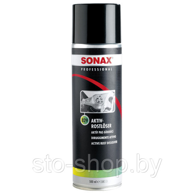 Sonax 829 400 Растворитель ржавчины профессиональный Active Rust Dissolver 500мл