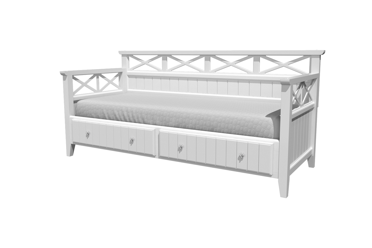 Кровать Амелия 80 массив с основанием фабрика Браво - орех темный - фото 6 - id-p214976149