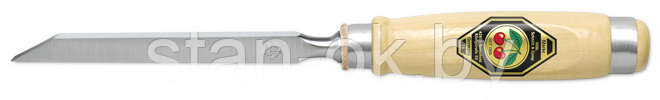 Пазовальная стамеска (долото) с рукояткой из граба, ширина от 3 до 16 мм KIRSCHEN KI1301000