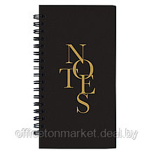 Блокнот Be Smart "Notes", А6, 100 л, в клетку, черный