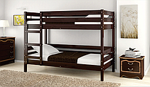 Двухъярусная кровать Джуниор массив сосны белый античный (3 варианта цвета) фабрика Браво, фото 2
