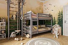 Двухъярусная кровать Джуниор массив сосны Сапфир (3 варианта цвета) фабрика Браво, фото 3