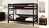 Двухъярусная кровать Джуниор массив сосны Сапфир (3 варианта цвета) фабрика Браво, фото 5