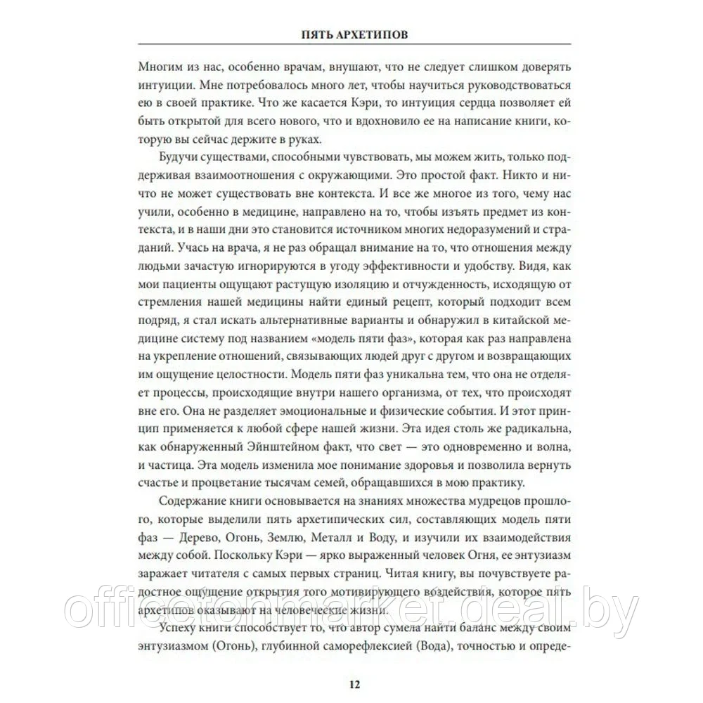 Книга "5 архетипов. Дерево. Огонь. Земля. Металл. Вода. Как определить свою", Кэри Дэвидсон - фото 5 - id-p163930305