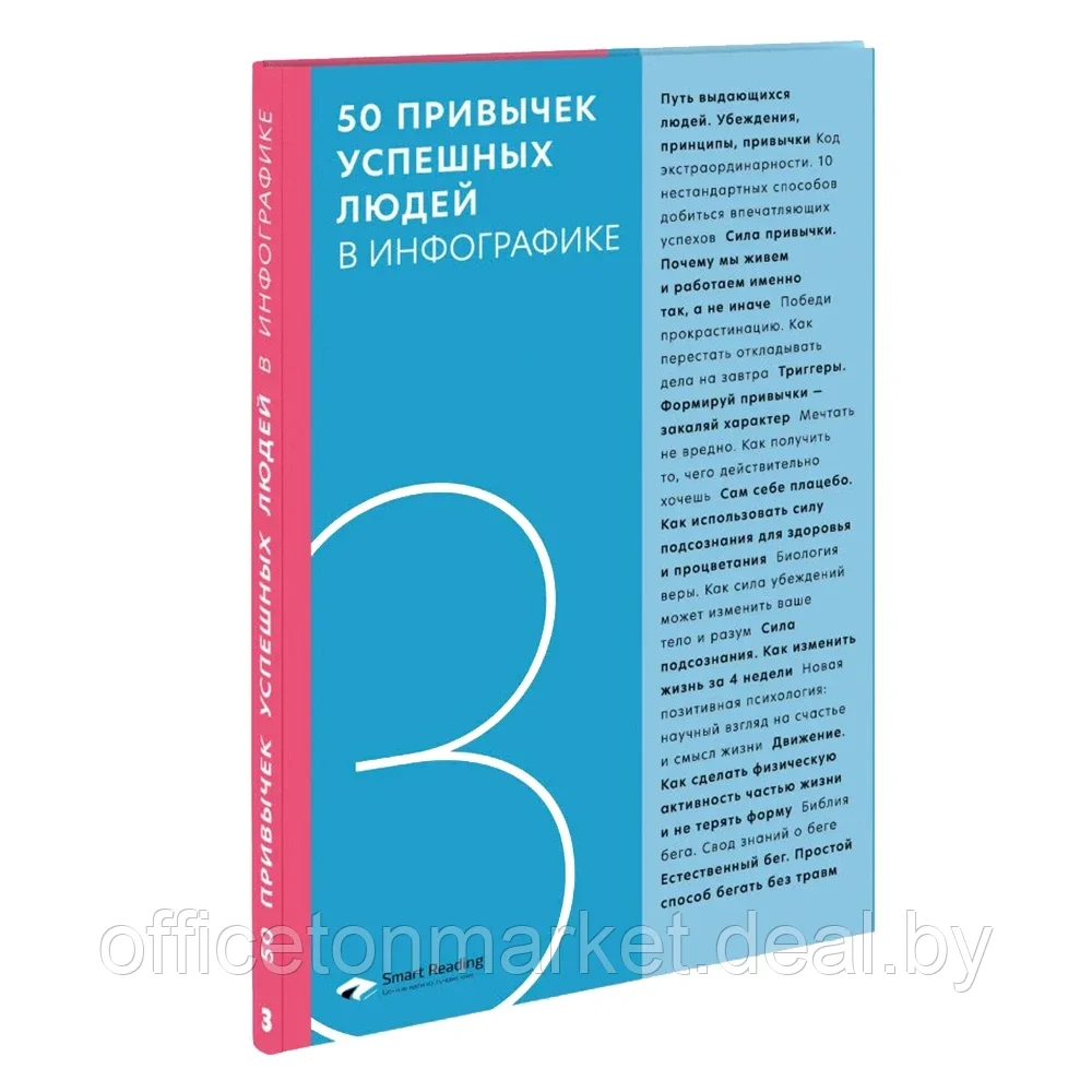 Книга-саммари "50 привычек успешных людей в инфографике" - фото 1 - id-p192692959