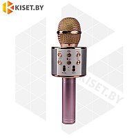 Караоке-микрофон беспроводной Profit WS-858 розовый