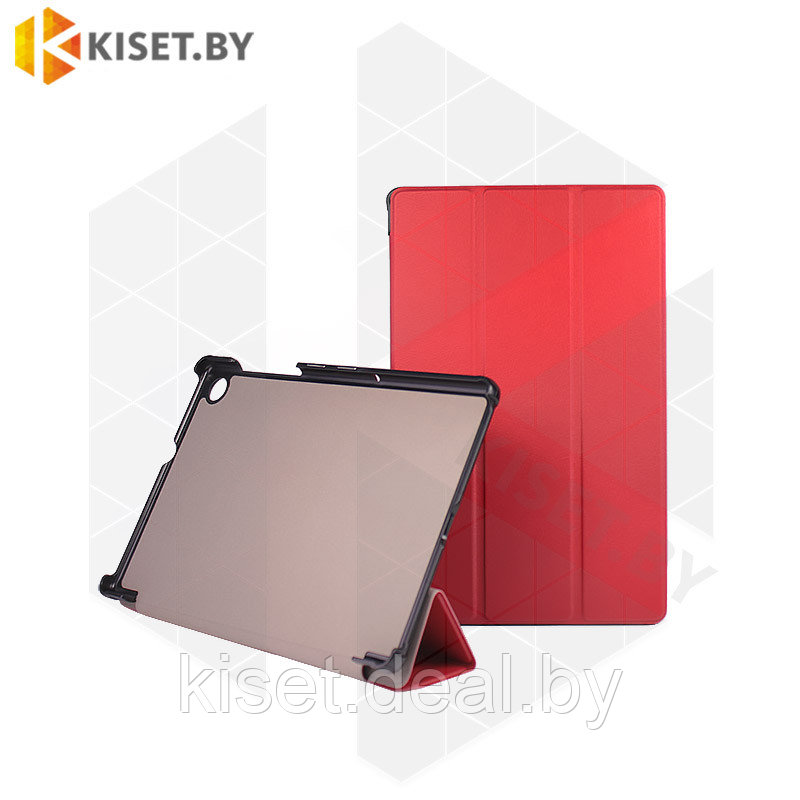 Чехол-книжка KST Smart Case для Lenovo Tab M10 FHD Plus (2nd Gen) TB-X606 красный - фото 1 - id-p214996472