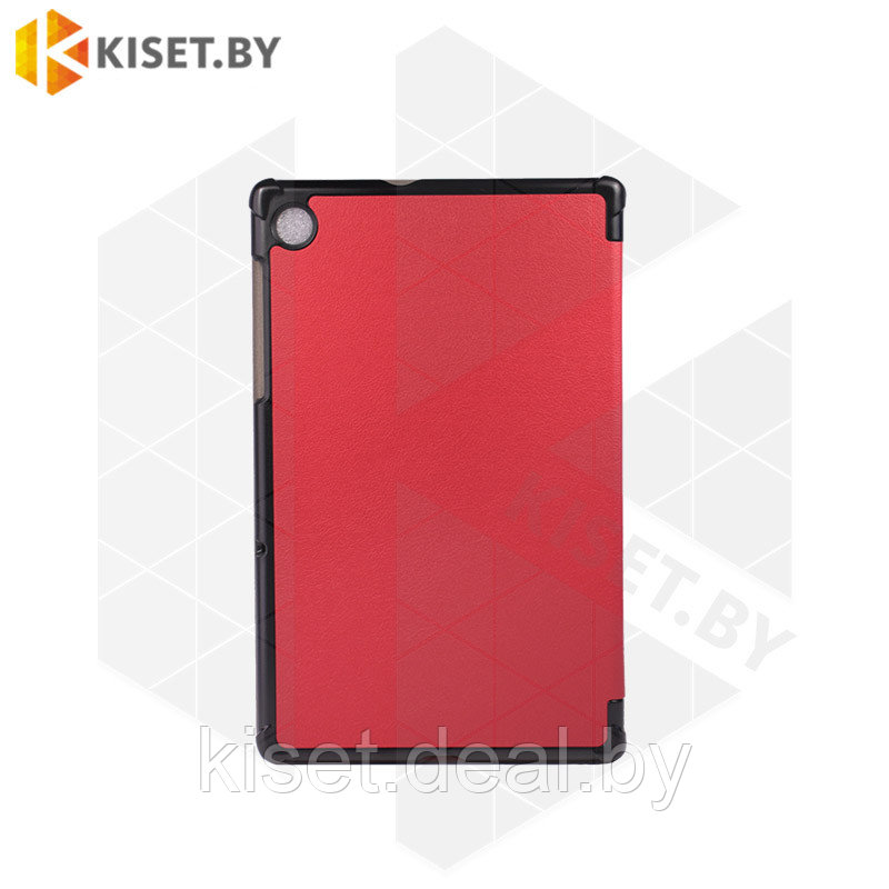 Чехол-книжка KST Smart Case для Lenovo Tab M10 FHD Plus (2nd Gen) TB-X606 красный - фото 2 - id-p214996472