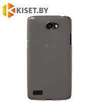 Силиконовый чехол KST UT для LG Leon (H324) серый