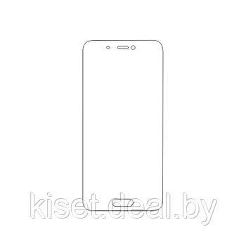 Защитная гидрогелевая пленка KST HG для Xiaomi Mi 5 на весь экран прозрачная