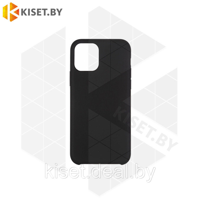 Бампер KST Silicone Case для iPhone 11 Pro черный без логотипа - фото 1 - id-p214996492