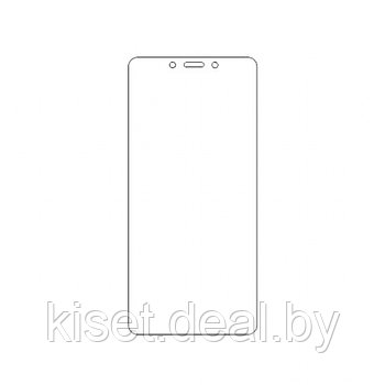 Защитная гидрогелевая пленка KST HG для Xiaomi Mi 6X на весь экран прозрачная