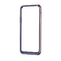 Чехол Baseus Platinum Metal Border FRAPIPHX-B0R для iPhone X розовое золото