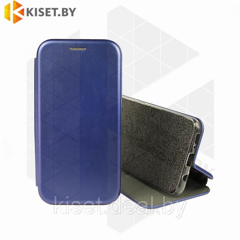 Чехол-книжка Magnetic Book Case с визитницей для Samsung Galaxy A11 / M11 синий - фото 1 - id-p214996506