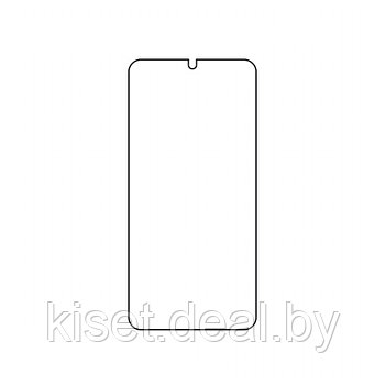 Защитная гидрогелевая пленка KST HG для Xiaomi Mi Note 10 на весь экран прозрачная