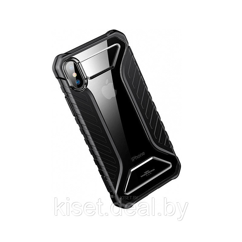 Чехол Baseus Michelin WIAPIPH65-MK01 для iPhone XS Max черный - фото 2 - id-p214998534