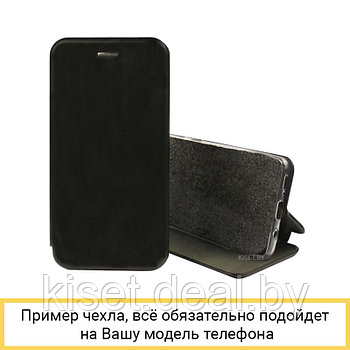 Чехол-книжка Magnetic Book Case с визитницей для Huawei P40 Lite / Nova 6SE черный