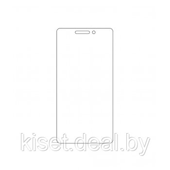Защитная гидрогелевая пленка KST HG для Xiaomi Redmi 3s на экран до скругления прозрачная
