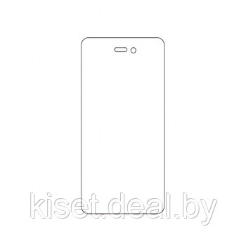 Защитная гидрогелевая пленка KST HG для Xiaomi Redmi 4 Pro на весь экран прозрачная