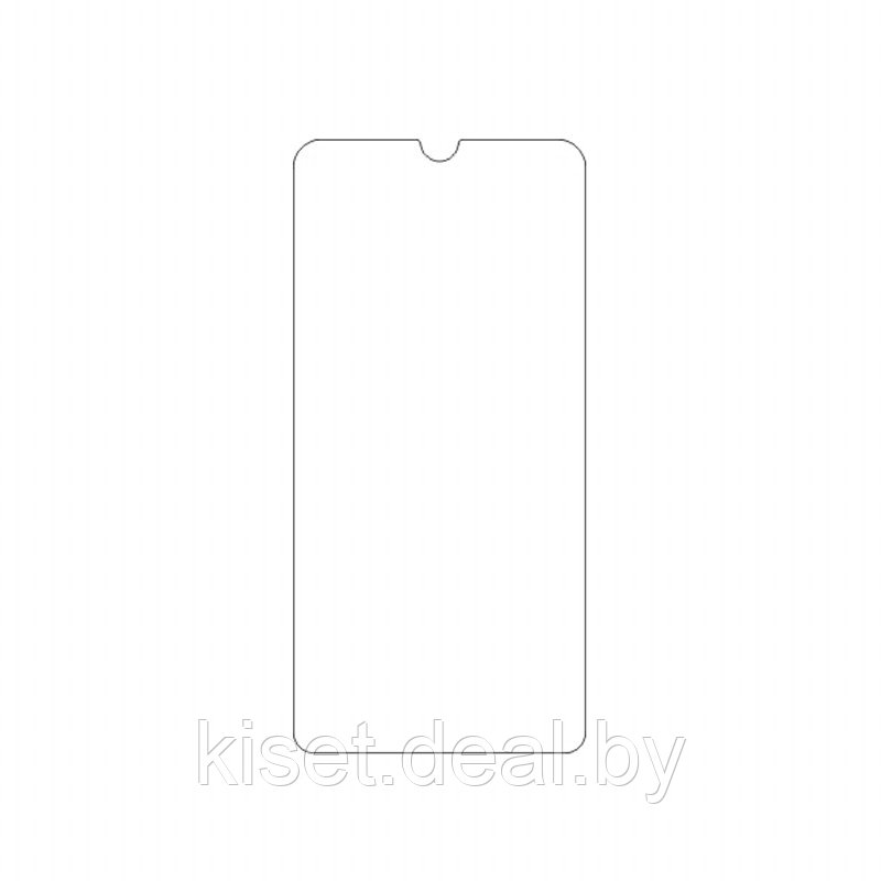 Защитная гидрогелевая пленка KST HG для Xiaomi Redmi 7 на экран до скругления прозрачная - фото 1 - id-p214997603