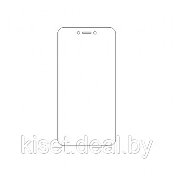 Защитная гидрогелевая пленка KST HG для Xiaomi Redmi Go на весь экран прозрачная