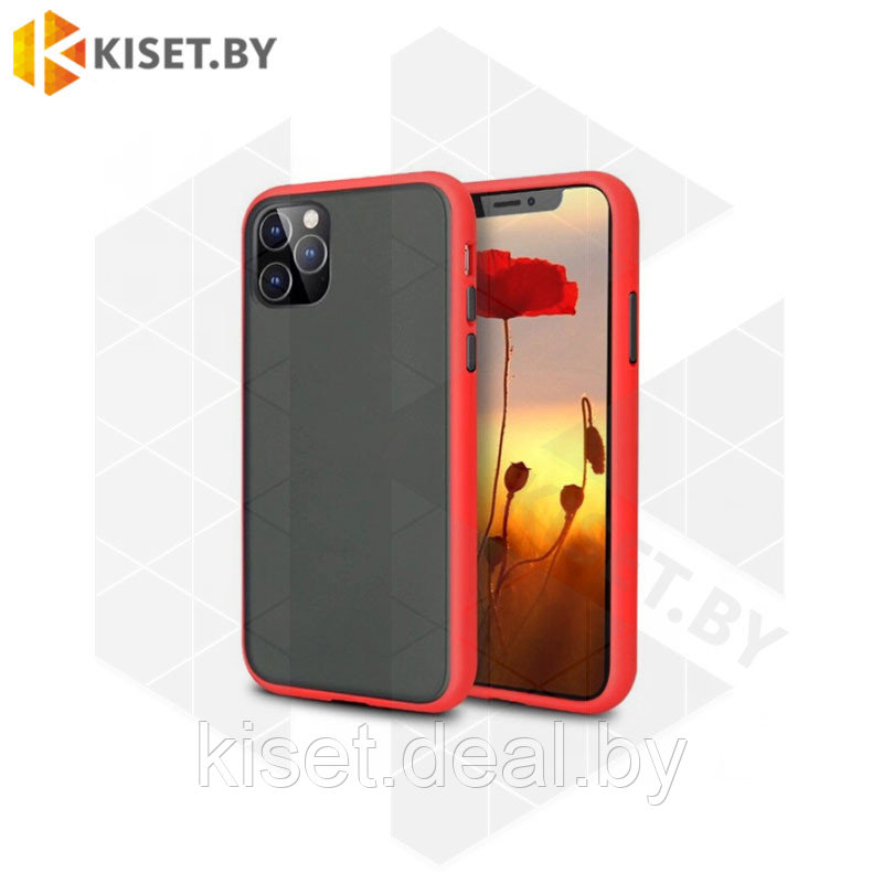 Чехол-бампер Acrylic Case для Apple iPhone 11 Pro Max красный - фото 1 - id-p214996553