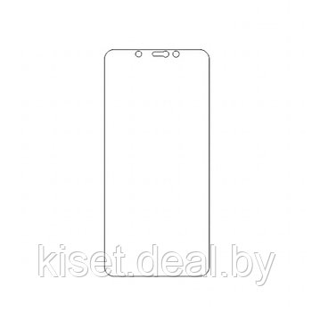 Защитная гидрогелевая пленка KST HG для Xiaomi Redmi Note 6 / 6 Pro на весь экран прозрачная