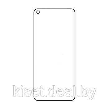 Защитная гидрогелевая пленка KST HG для OnePlus 9RT на весь экран прозрачная