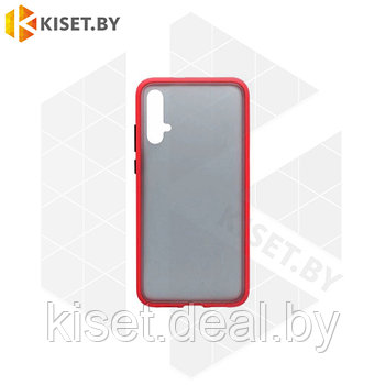 Чехол-бампер Acrylic Case для Huawei Y6p (2020) красный