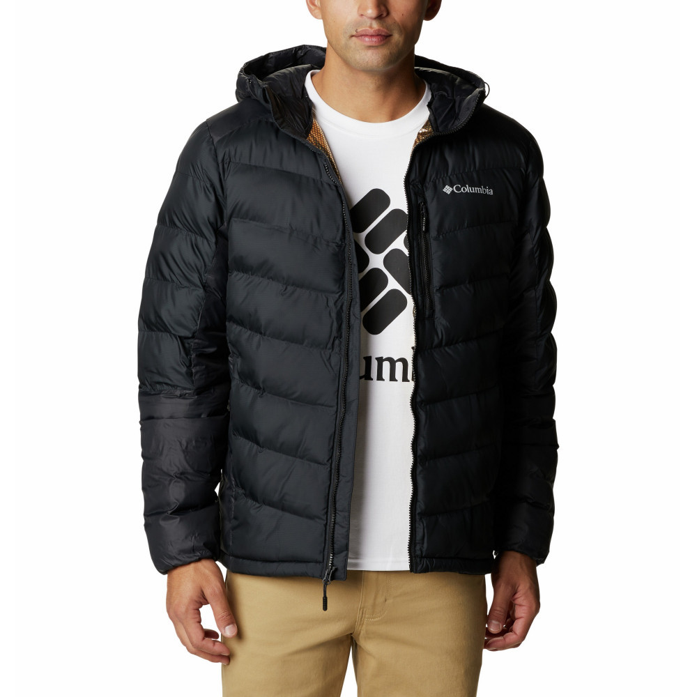 Куртка утепленная мужская COLUMBIA Labyrinth Loop Hooded Jacket чёрный - фото 1 - id-p215000016