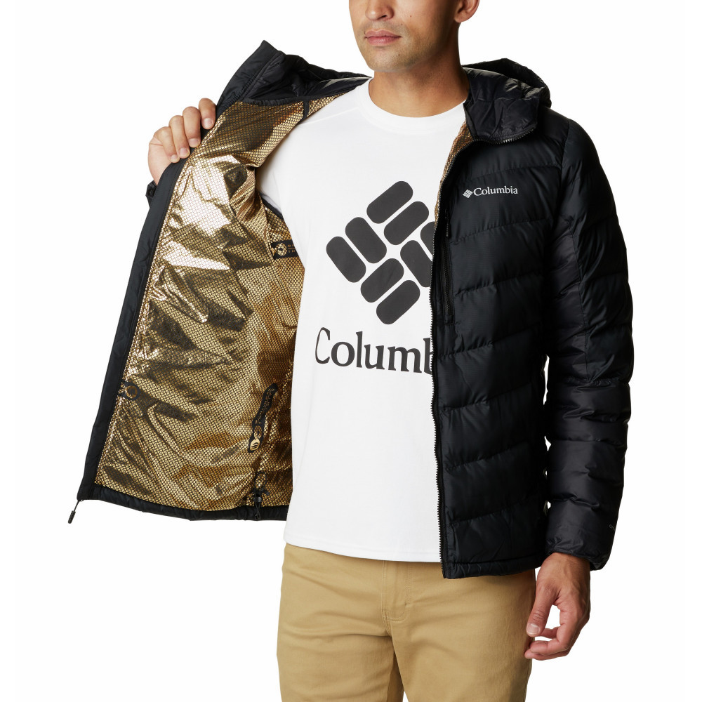 Куртка утепленная мужская COLUMBIA Labyrinth Loop Hooded Jacket чёрный - фото 5 - id-p215000016