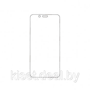 Защитная гидрогелевая пленка KST HG для Xiaomi Redmi 7A на весь экран прозрачная