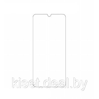 Защитная гидрогелевая пленка KST HG для Xiaomi Redmi Note 7 на экран до скругления прозрачная